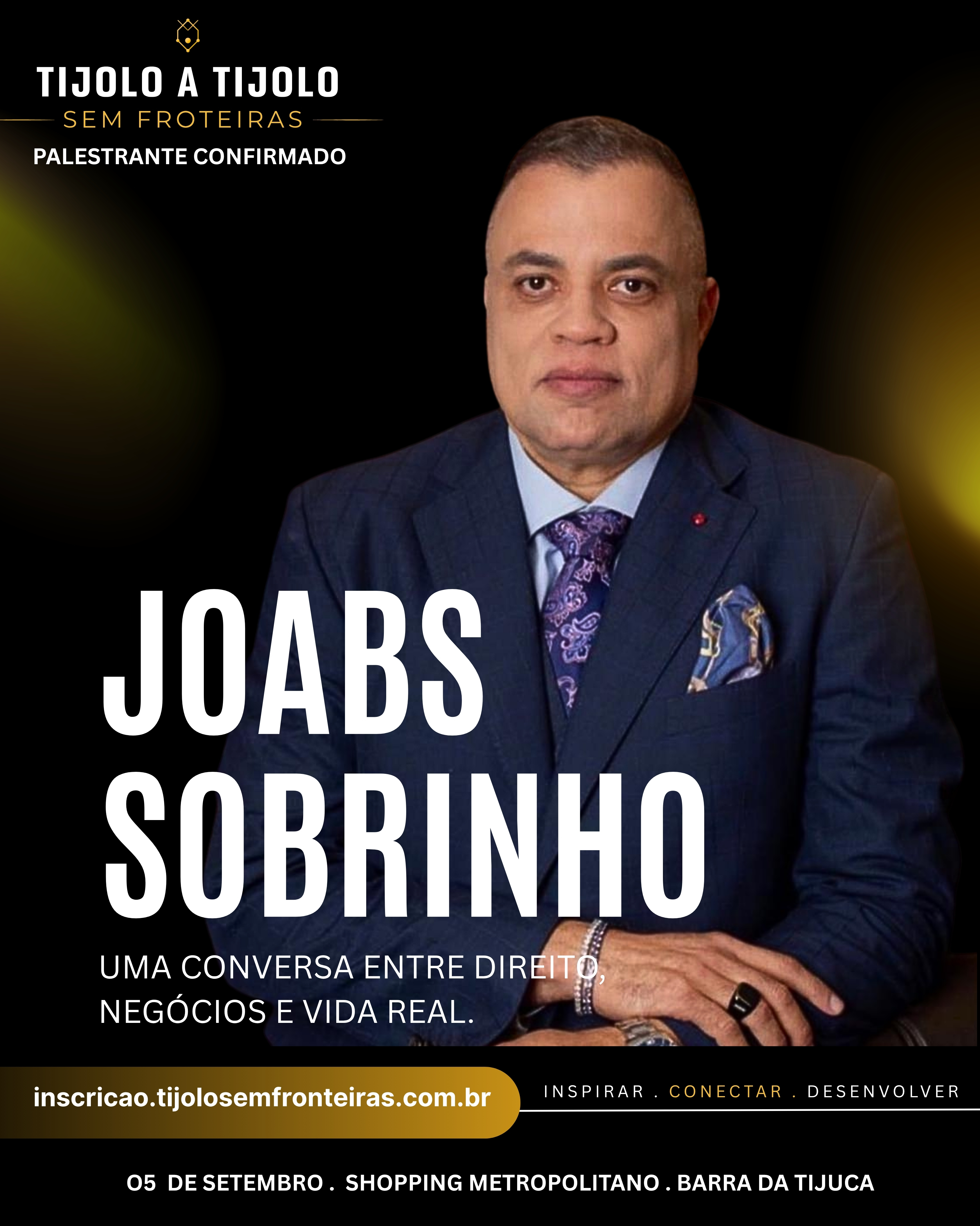 Joabs Sobrinho — Palestrante Confirmado