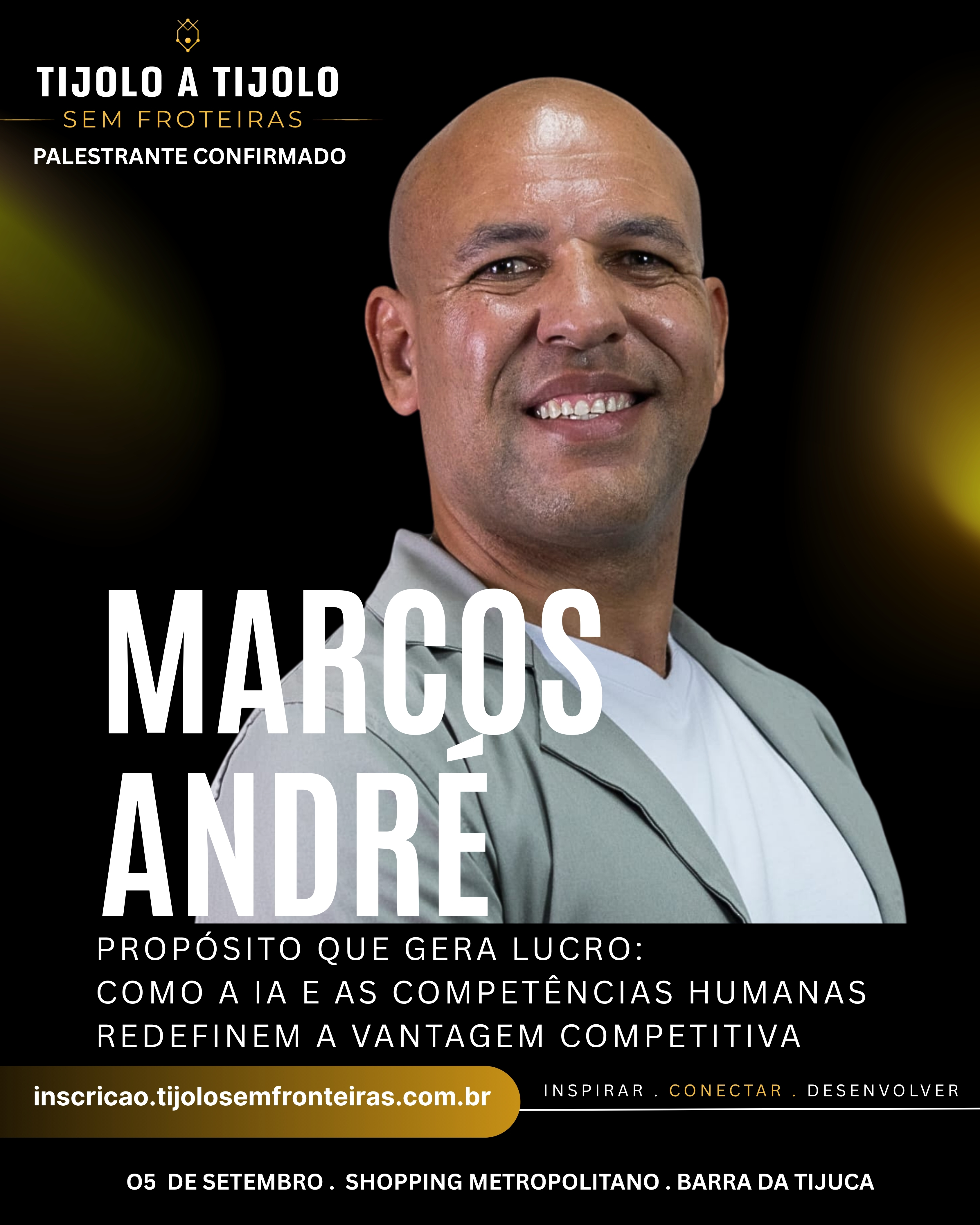 Marcos André — Palestrante Confirmado